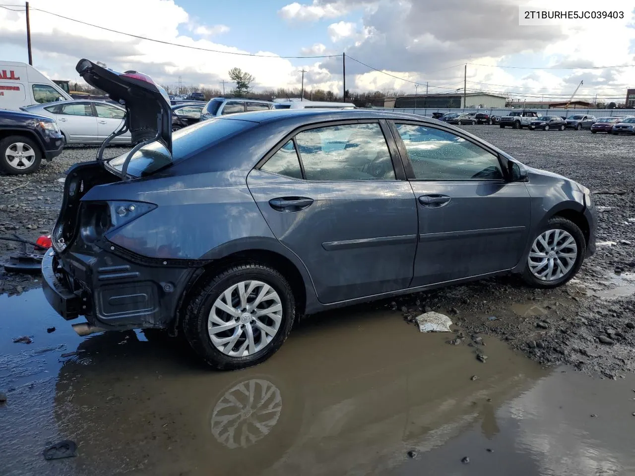 2T1BURHE5JC039403 2018 Toyota Corolla L