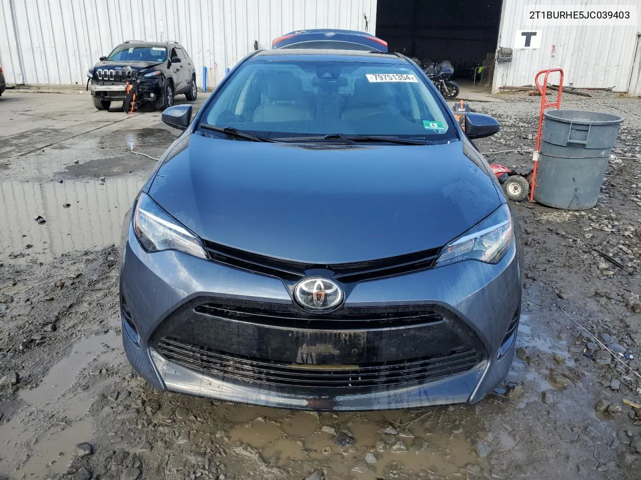 2T1BURHE5JC039403 2018 Toyota Corolla L