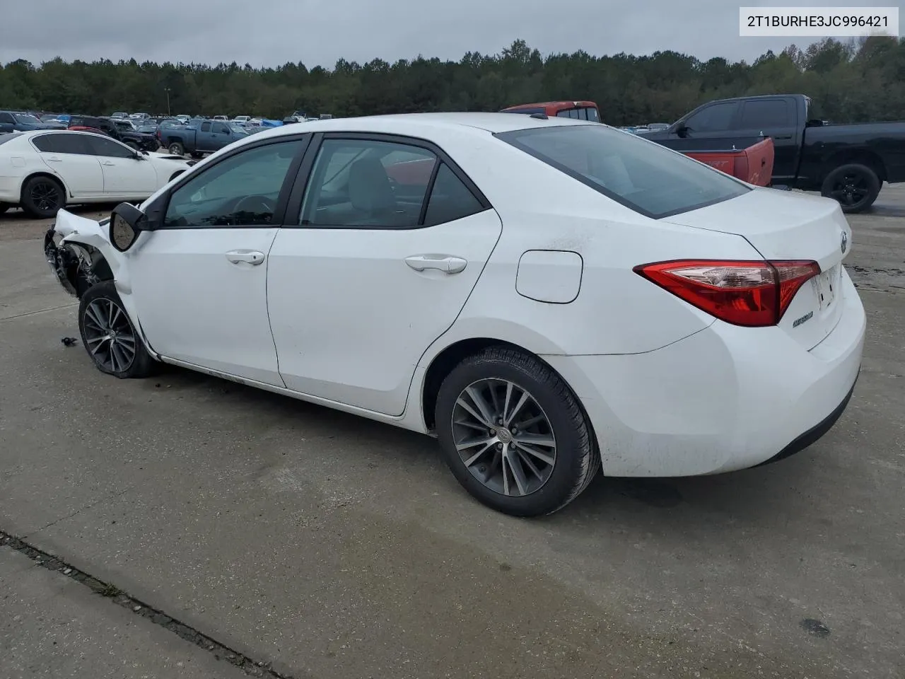 2018 Toyota Corolla L VIN: 2T1BURHE3JC996421 Lot: 79757064