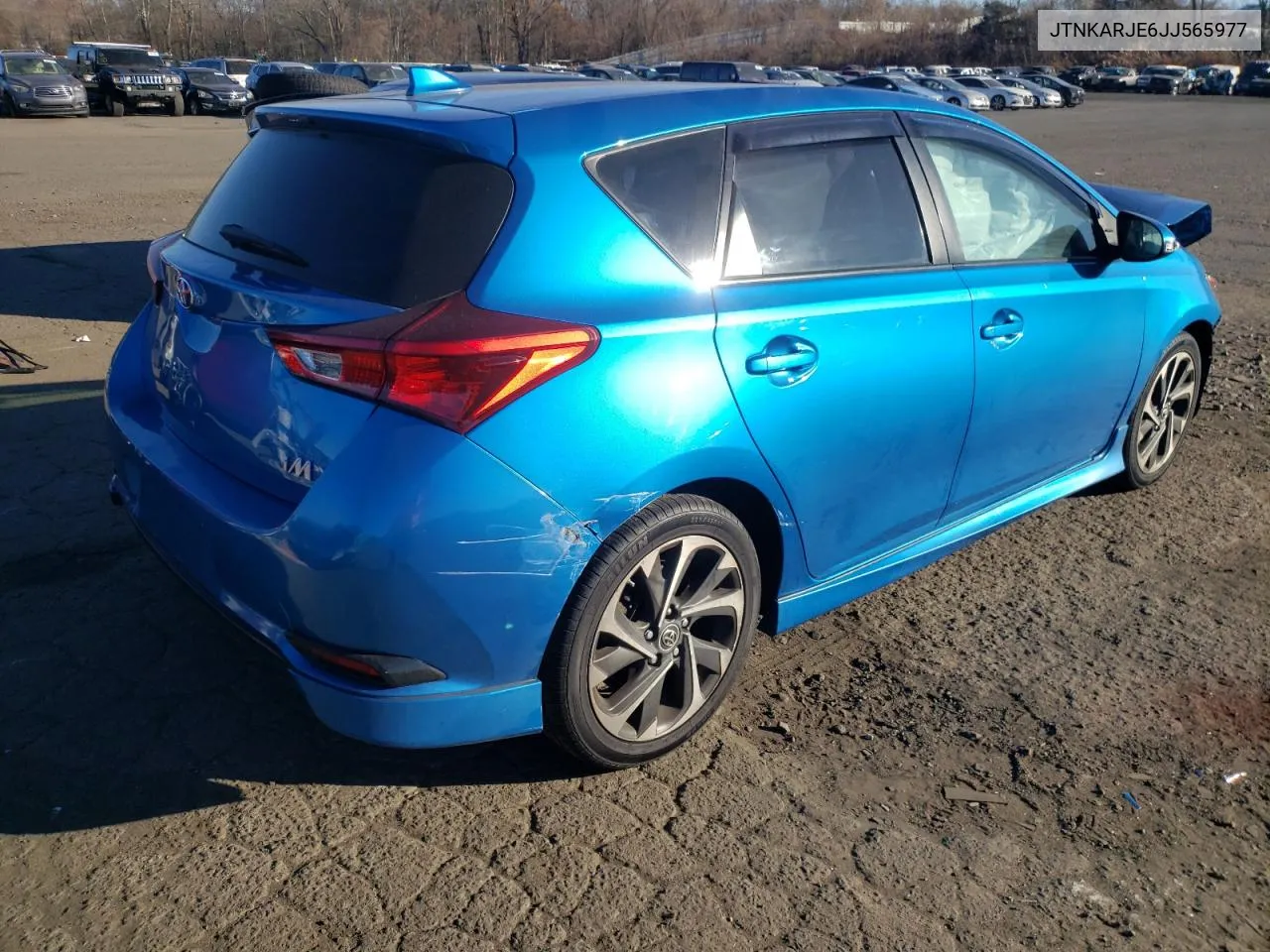 2018 Toyota Corolla Im VIN: JTNKARJE6JJ565977 Lot: 79810244