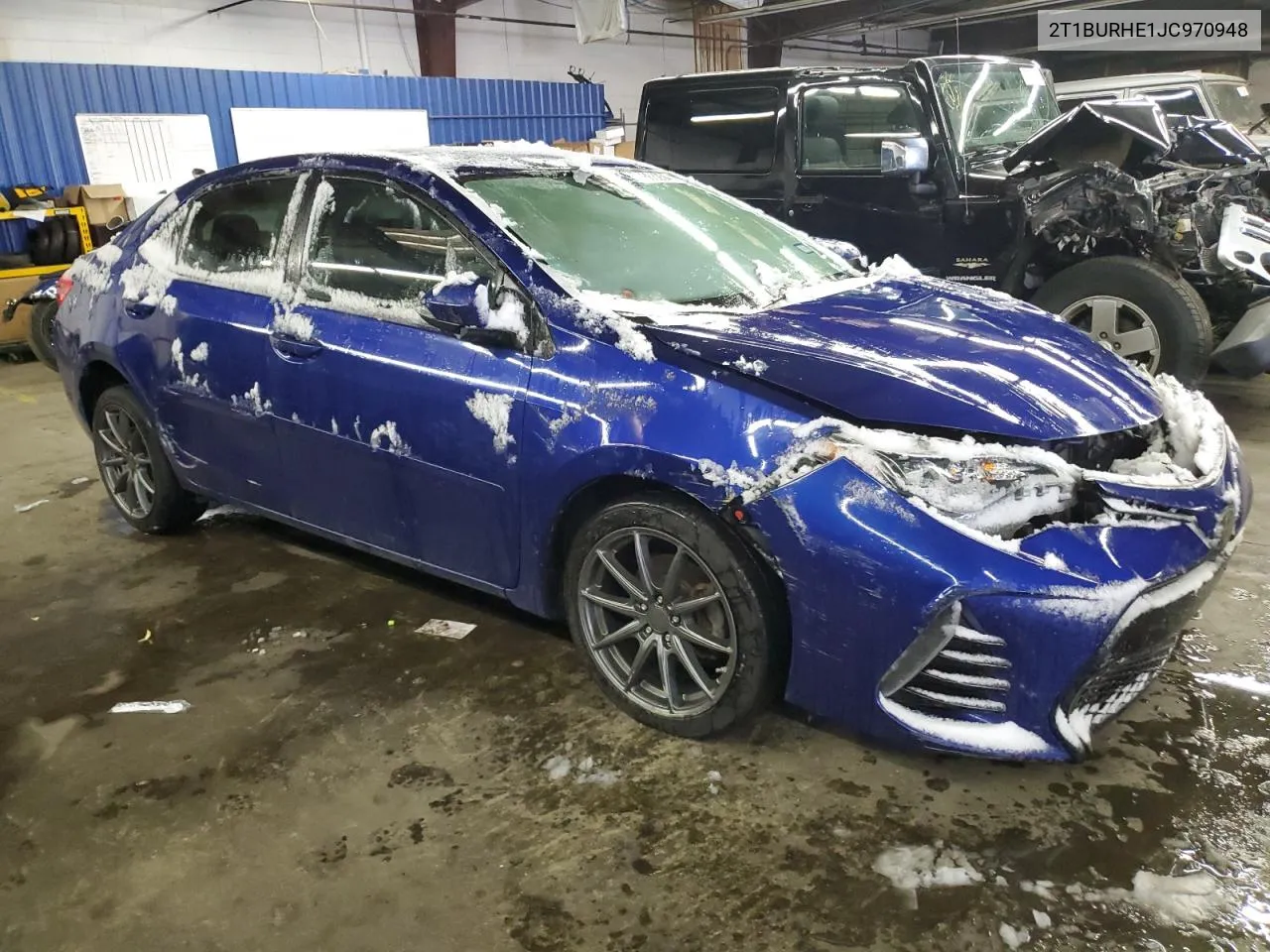 2018 Toyota Corolla L VIN: 2T1BURHE1JC970948 Lot: 79886254