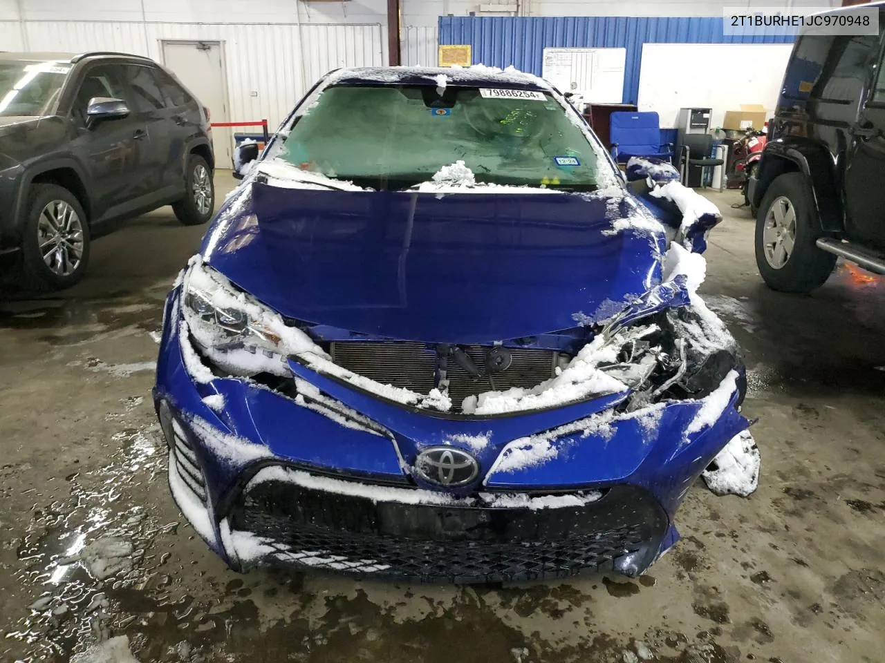 2018 Toyota Corolla L VIN: 2T1BURHE1JC970948 Lot: 79886254