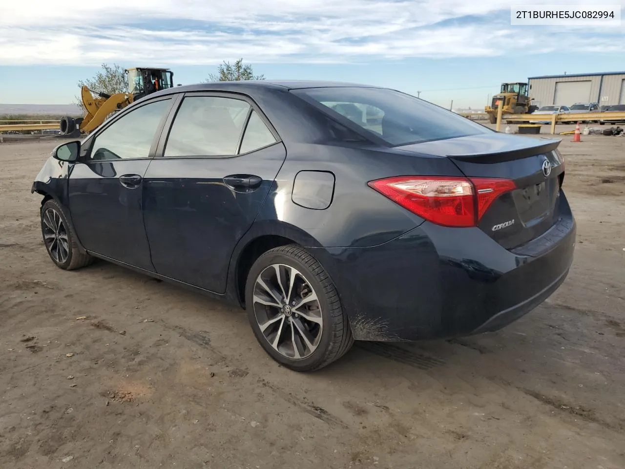 2018 Toyota Corolla L VIN: 2T1BURHE5JC082994 Lot: 80042944