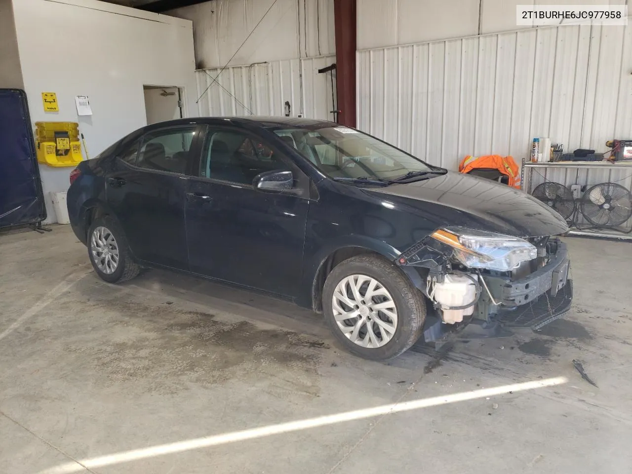 2018 Toyota Corolla L VIN: 2T1BURHE6JC977958 Lot: 80261814