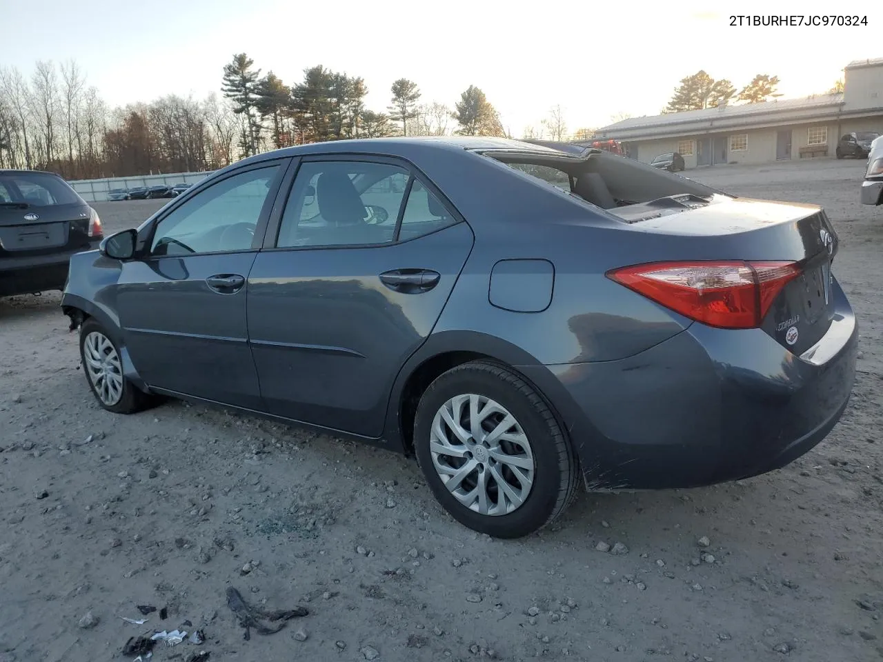 2018 Toyota Corolla L VIN: 2T1BURHE7JC970324 Lot: 80284464