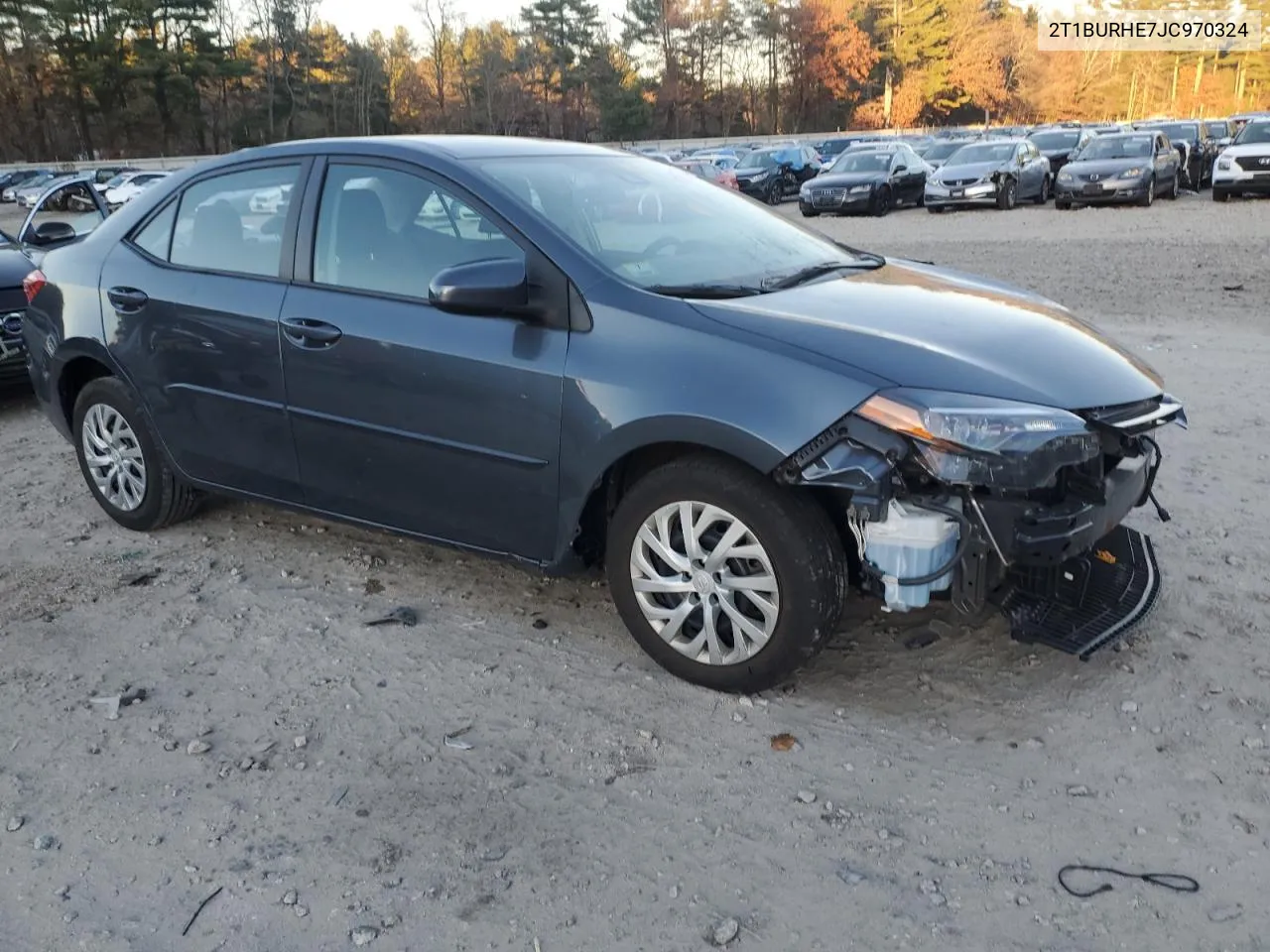 2018 Toyota Corolla L VIN: 2T1BURHE7JC970324 Lot: 80284464