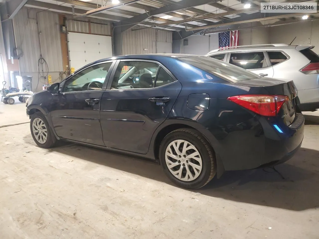 2018 Toyota Corolla L VIN: 2T1BURHE3JC108346 Lot: 80434054