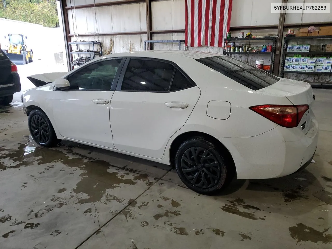 2018 Toyota Corolla L VIN: 5YFBURHEXJP782283 Lot: 80668514