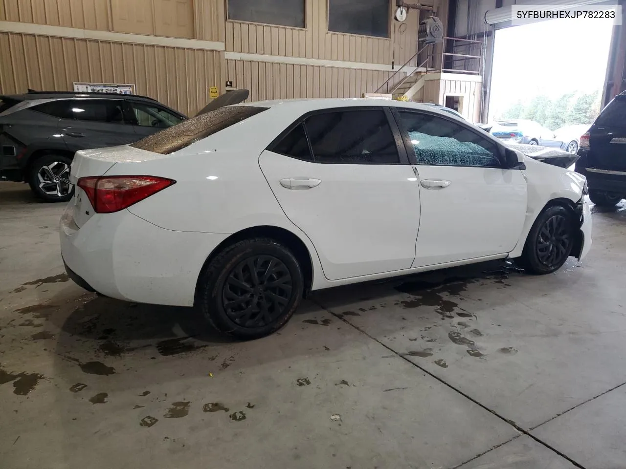 2018 Toyota Corolla L VIN: 5YFBURHEXJP782283 Lot: 80668514