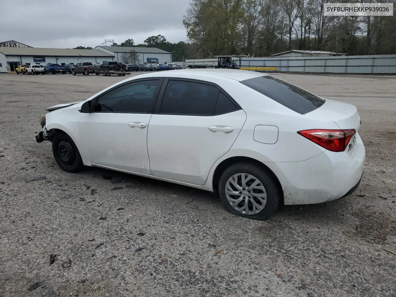 2019 Toyota Corolla L VIN: 5YFBURHEXKP939036 Lot: 45531794