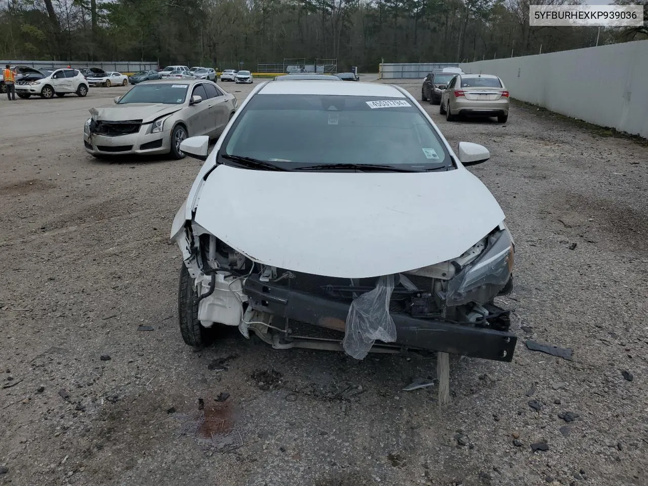 2019 Toyota Corolla L VIN: 5YFBURHEXKP939036 Lot: 45531794