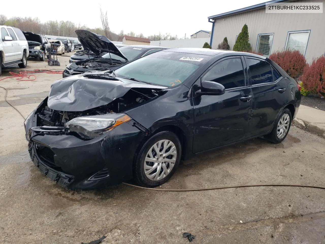 2019 Toyota Corolla L VIN: 2T1BURHE1KC233525 Lot: 46798264