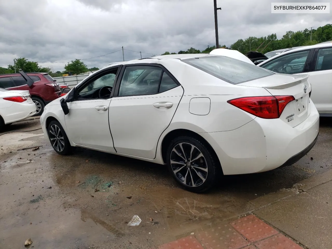 2019 Toyota Corolla L VIN: 5YFBURHEXKP864077 Lot: 53941254