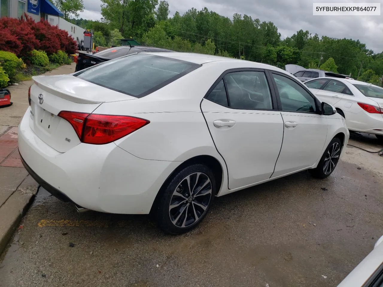 2019 Toyota Corolla L VIN: 5YFBURHEXKP864077 Lot: 53941254