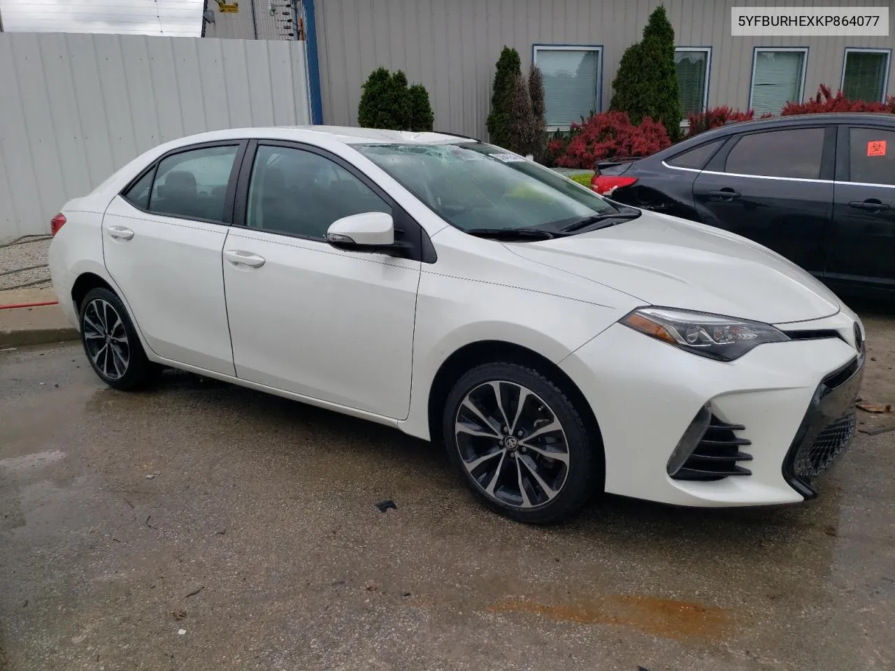 2019 Toyota Corolla L VIN: 5YFBURHEXKP864077 Lot: 53941254