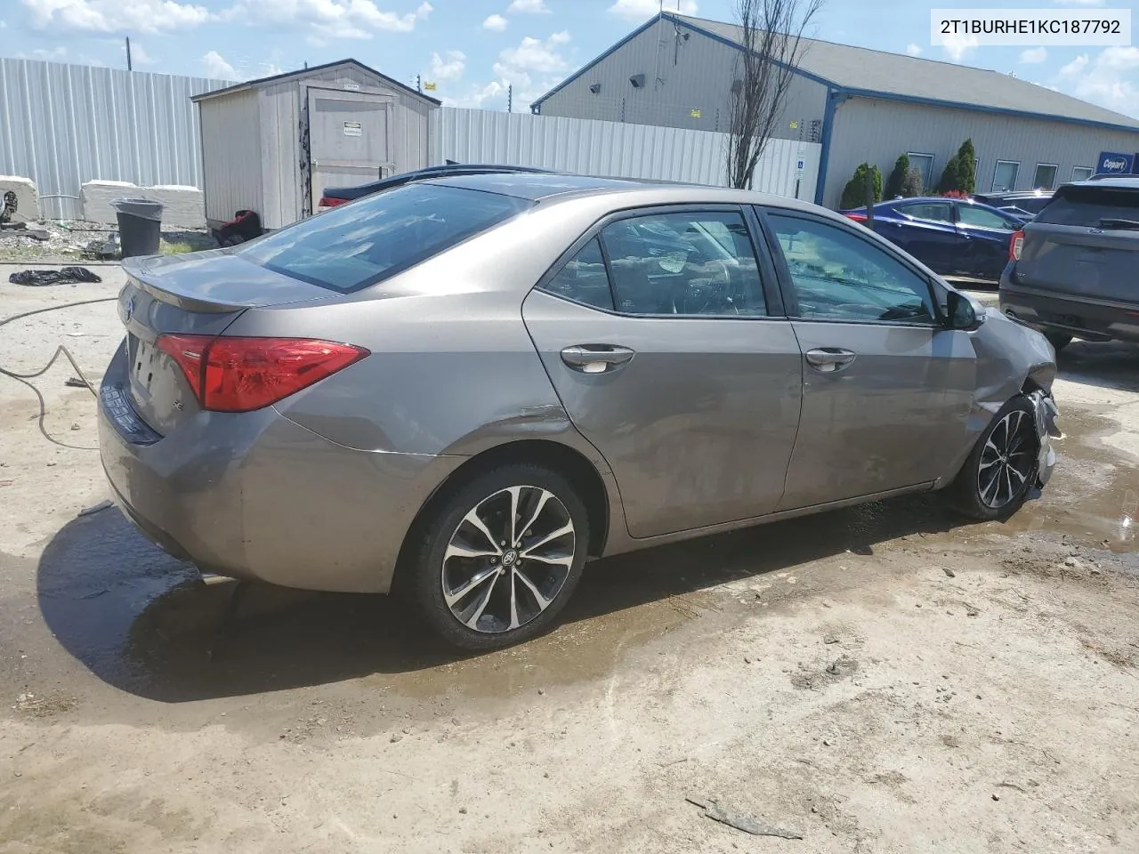 2019 Toyota Corolla L VIN: 2T1BURHE1KC187792 Lot: 55214904