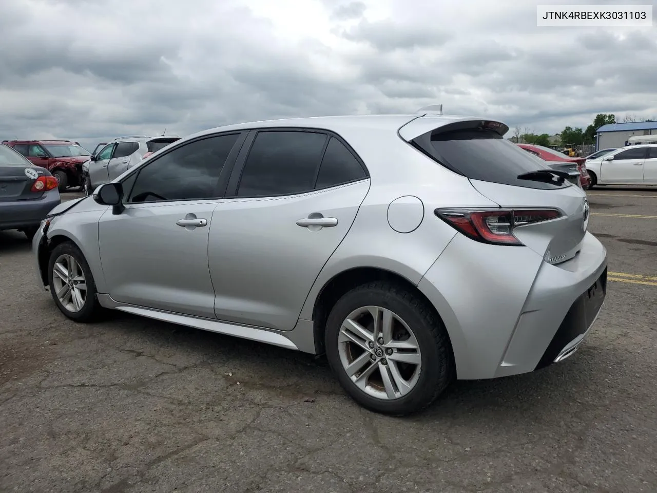 2019 Toyota Corolla Se VIN: JTNK4RBEXK3031103 Lot: 55270914