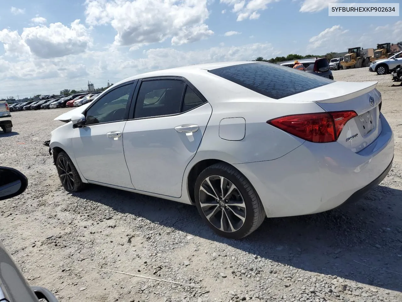 2019 Toyota Corolla L VIN: 5YFBURHEXKP902634 Lot: 55829714