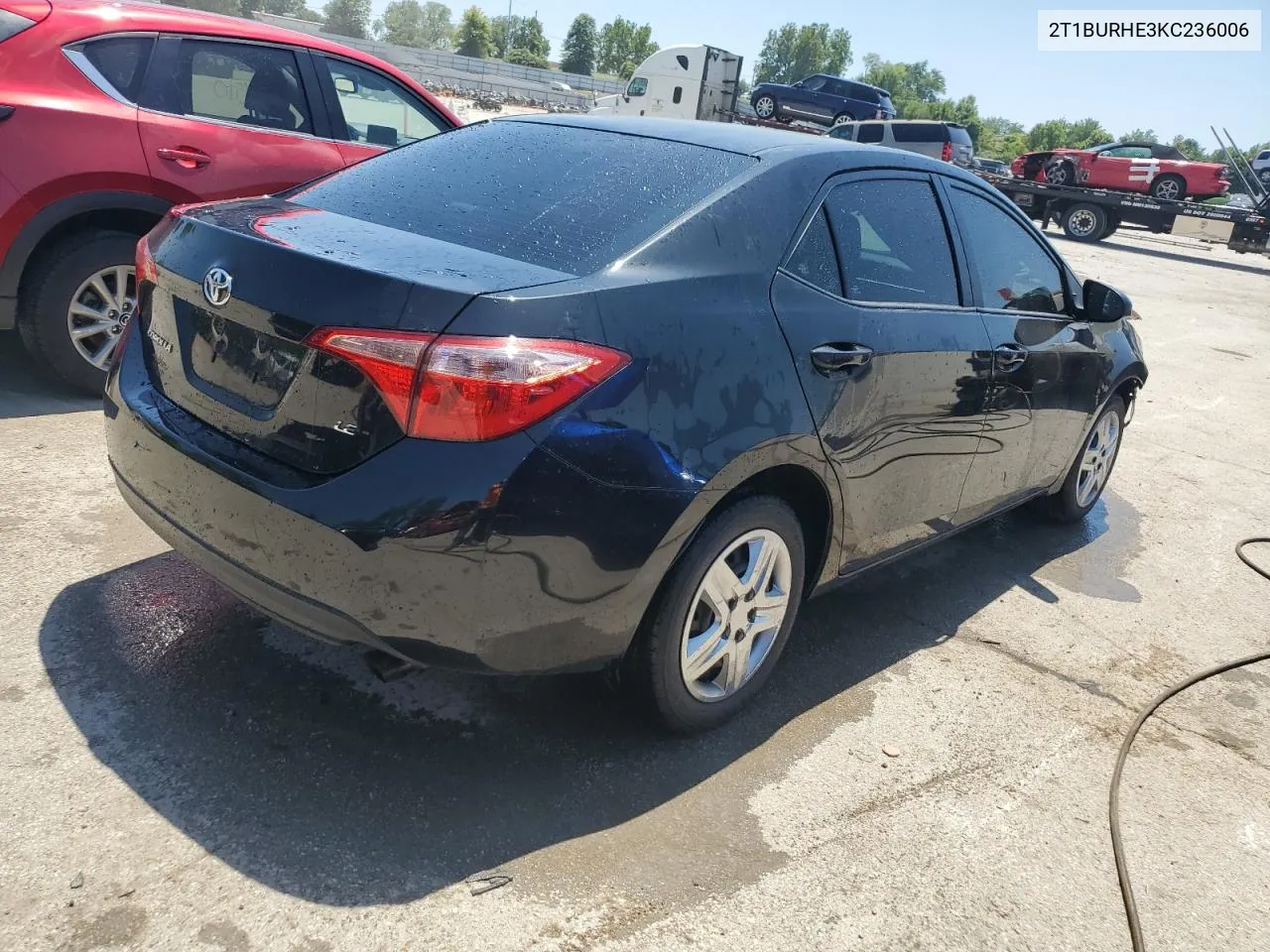 2019 Toyota Corolla L VIN: 2T1BURHE3KC236006 Lot: 61627524