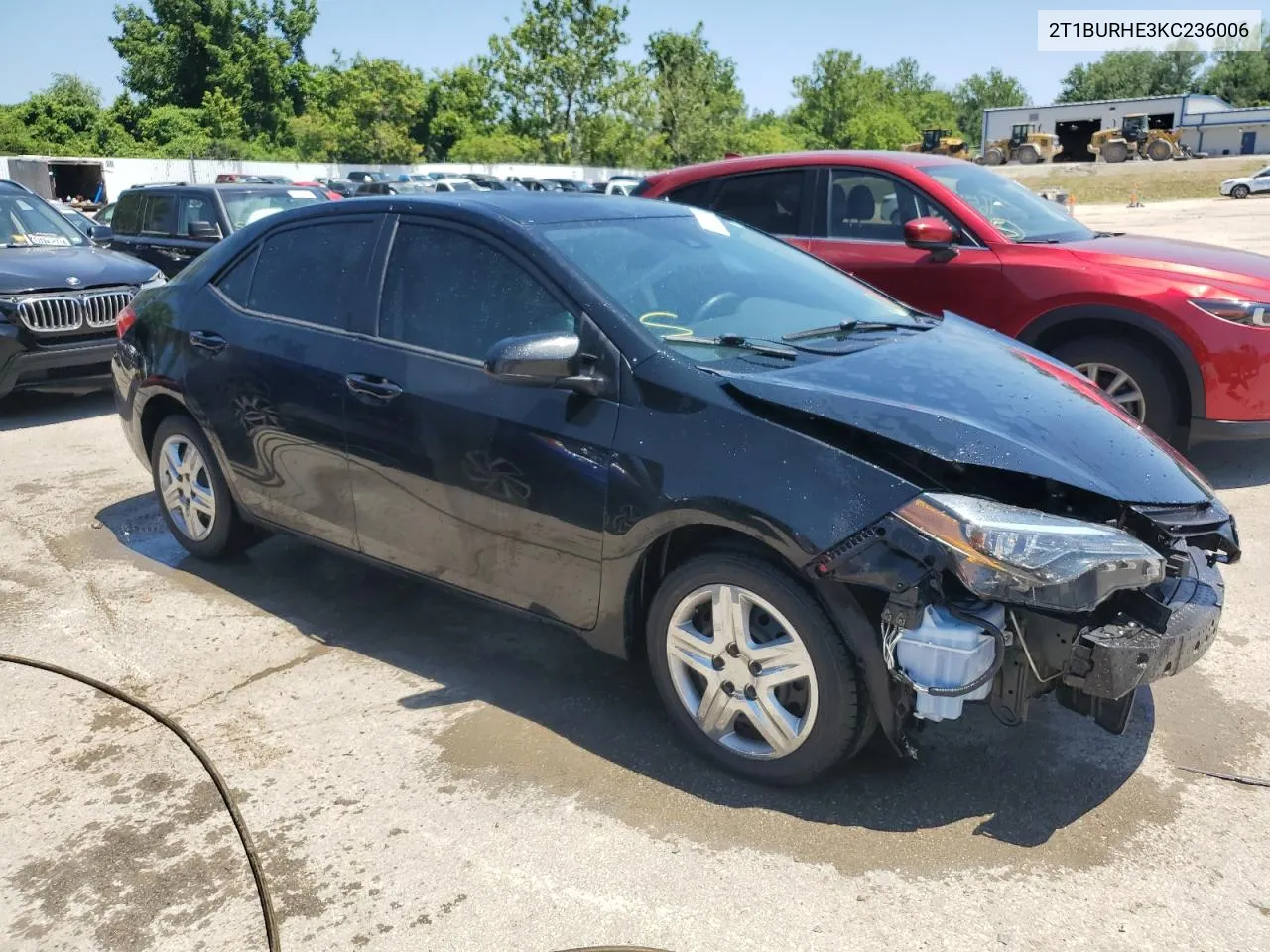 2019 Toyota Corolla L VIN: 2T1BURHE3KC236006 Lot: 61627524