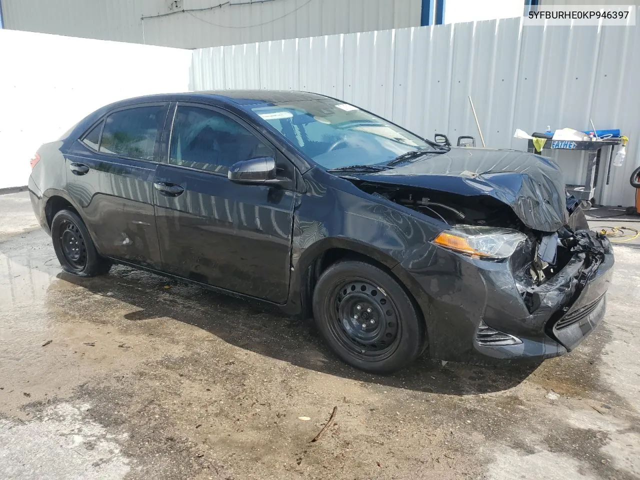 2019 Toyota Corolla L VIN: 5YFBURHE0KP946397 Lot: 61851304