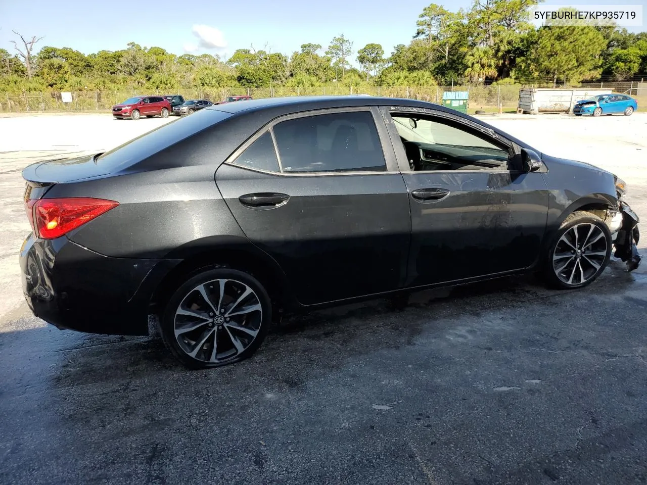 2019 Toyota Corolla L VIN: 5YFBURHE7KP935719 Lot: 63608464