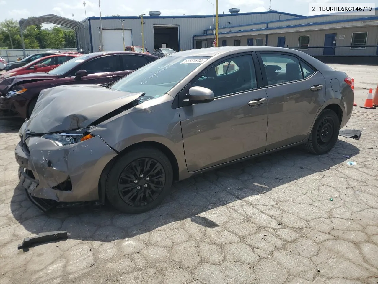 2019 Toyota Corolla L VIN: 2T1BURHE6KC146719 Lot: 65561874