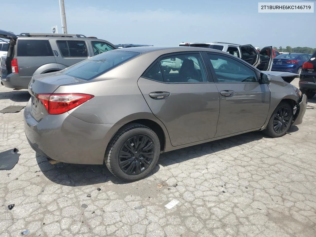 2019 Toyota Corolla L VIN: 2T1BURHE6KC146719 Lot: 65561874