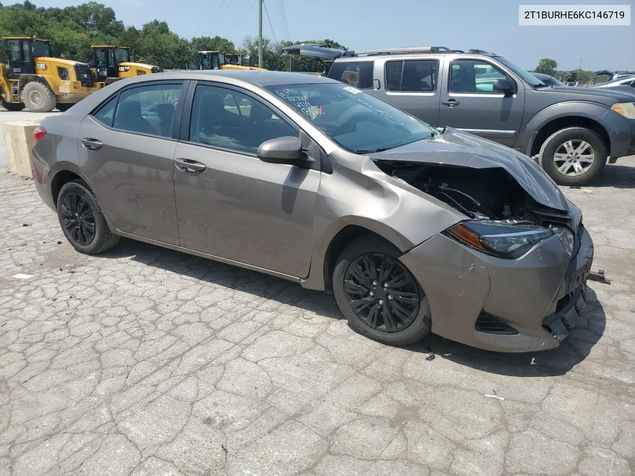 2019 Toyota Corolla L VIN: 2T1BURHE6KC146719 Lot: 65561874