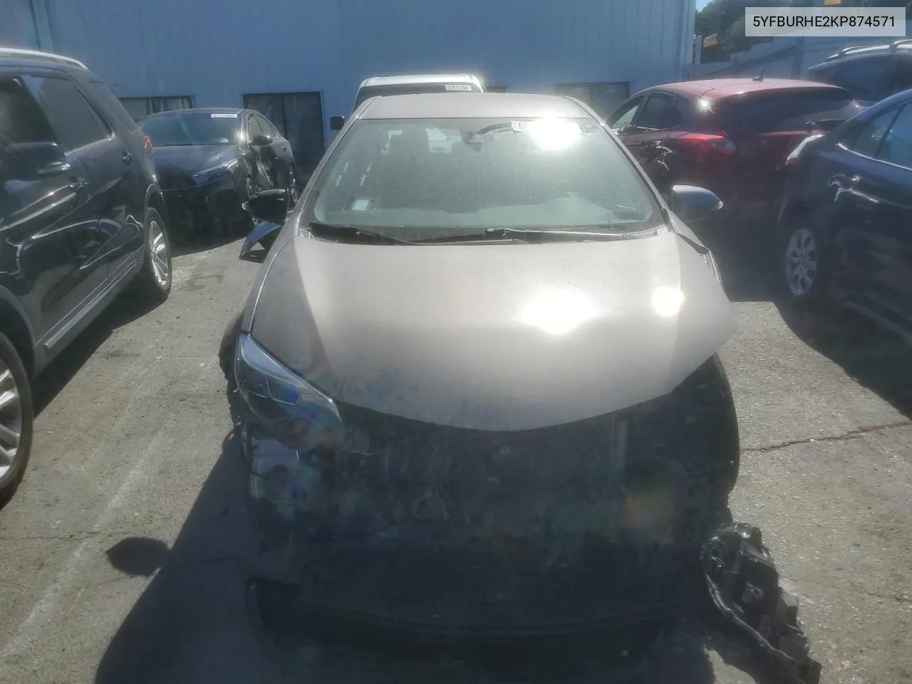 2019 Toyota Corolla L VIN: 5YFBURHE2KP874571 Lot: 66996634