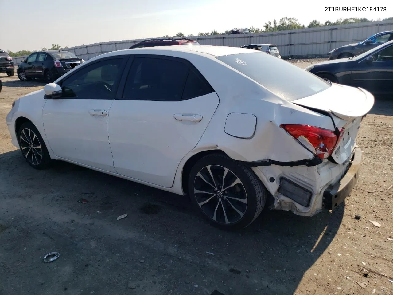 2019 Toyota Corolla L VIN: 2T1BURHE1KC184178 Lot: 67126163