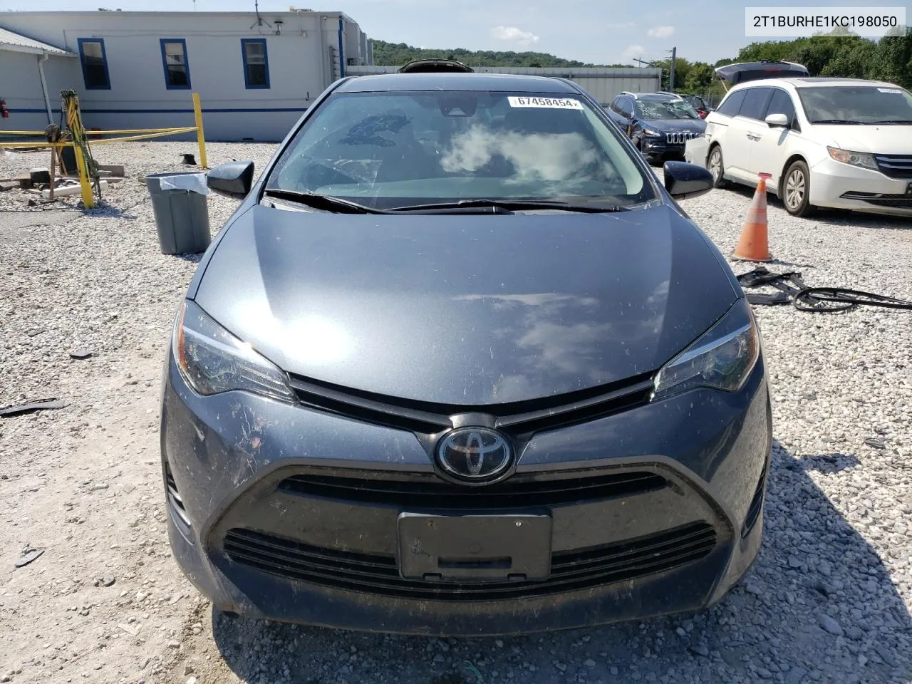 2019 Toyota Corolla L VIN: 2T1BURHE1KC198050 Lot: 67458454