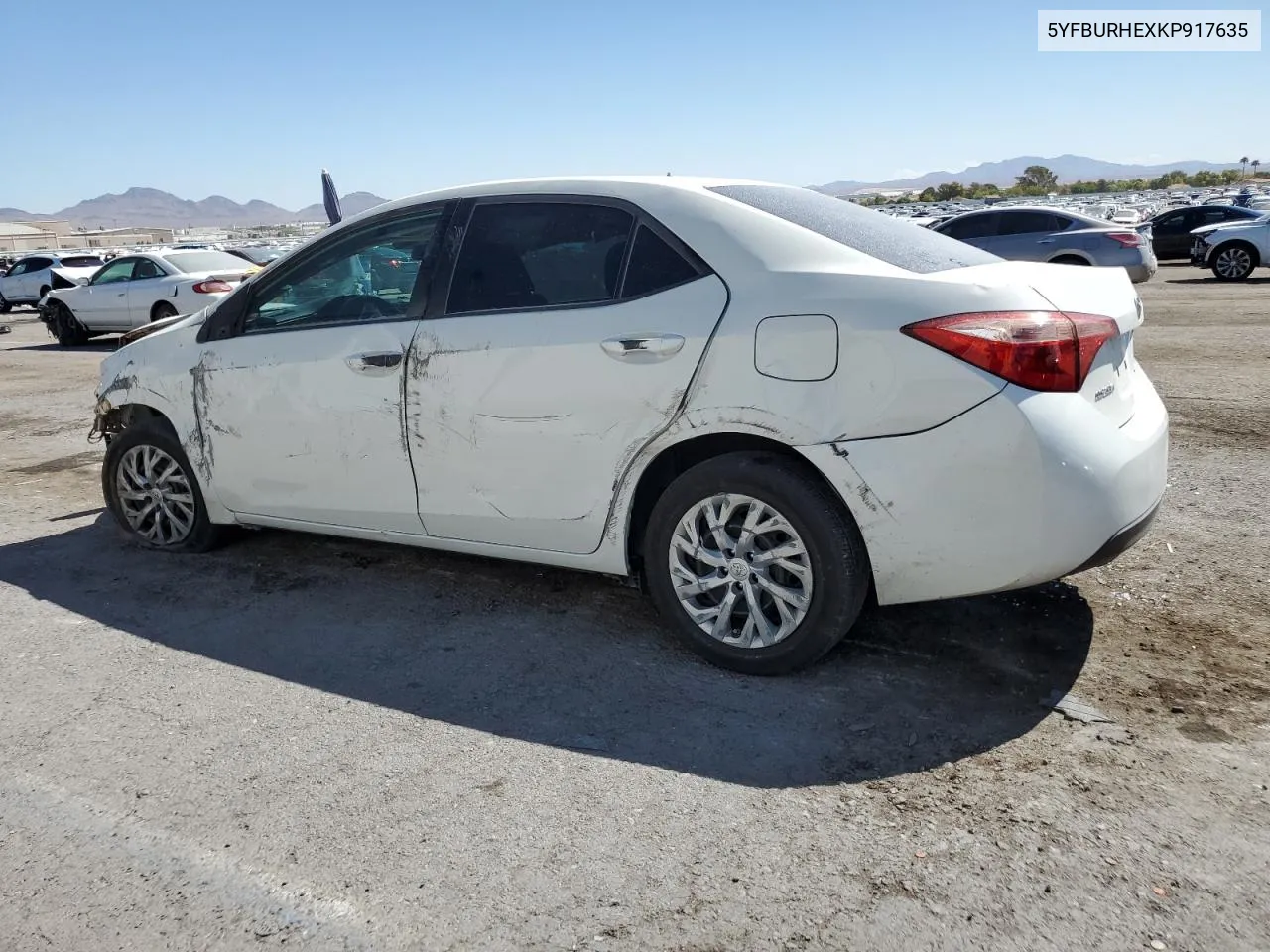 2019 Toyota Corolla L VIN: 5YFBURHEXKP917635 Lot: 68150064