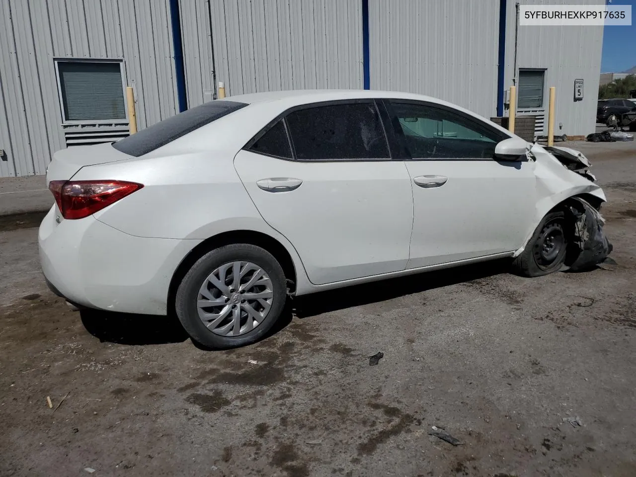 2019 Toyota Corolla L VIN: 5YFBURHEXKP917635 Lot: 68150064