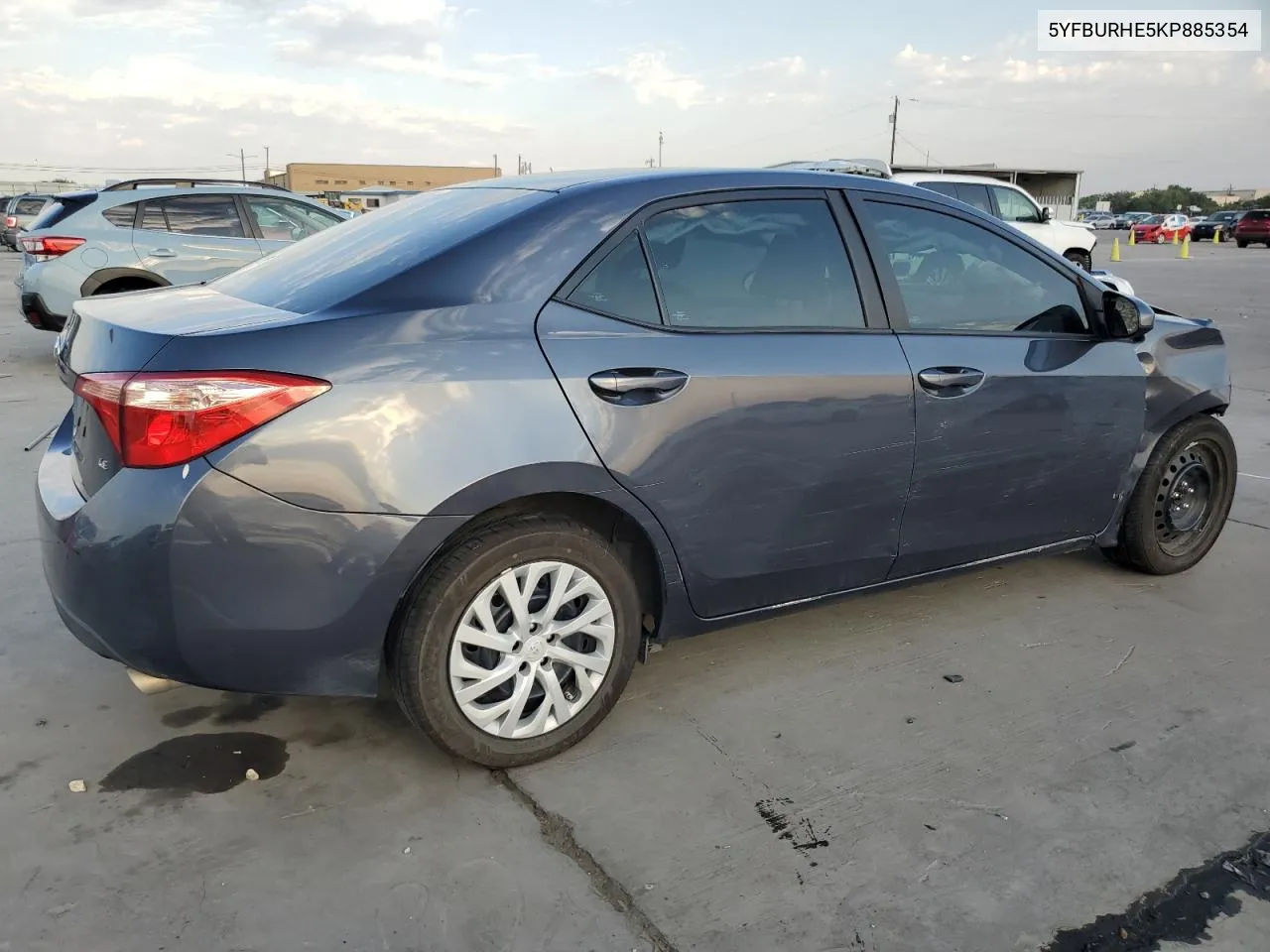 2019 Toyota Corolla L VIN: 5YFBURHE5KP885354 Lot: 68350724