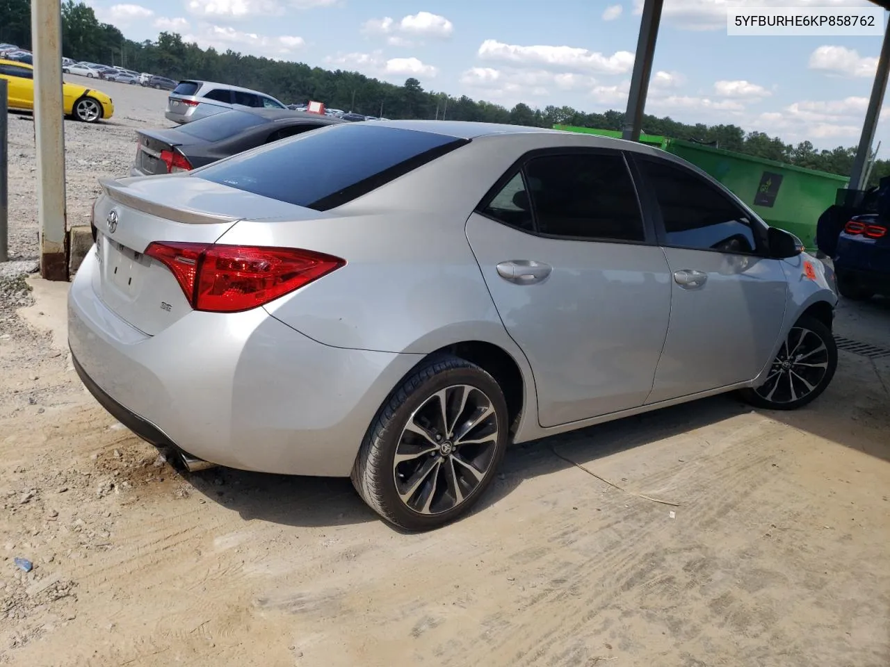 5YFBURHE6KP858762 2019 Toyota Corolla L