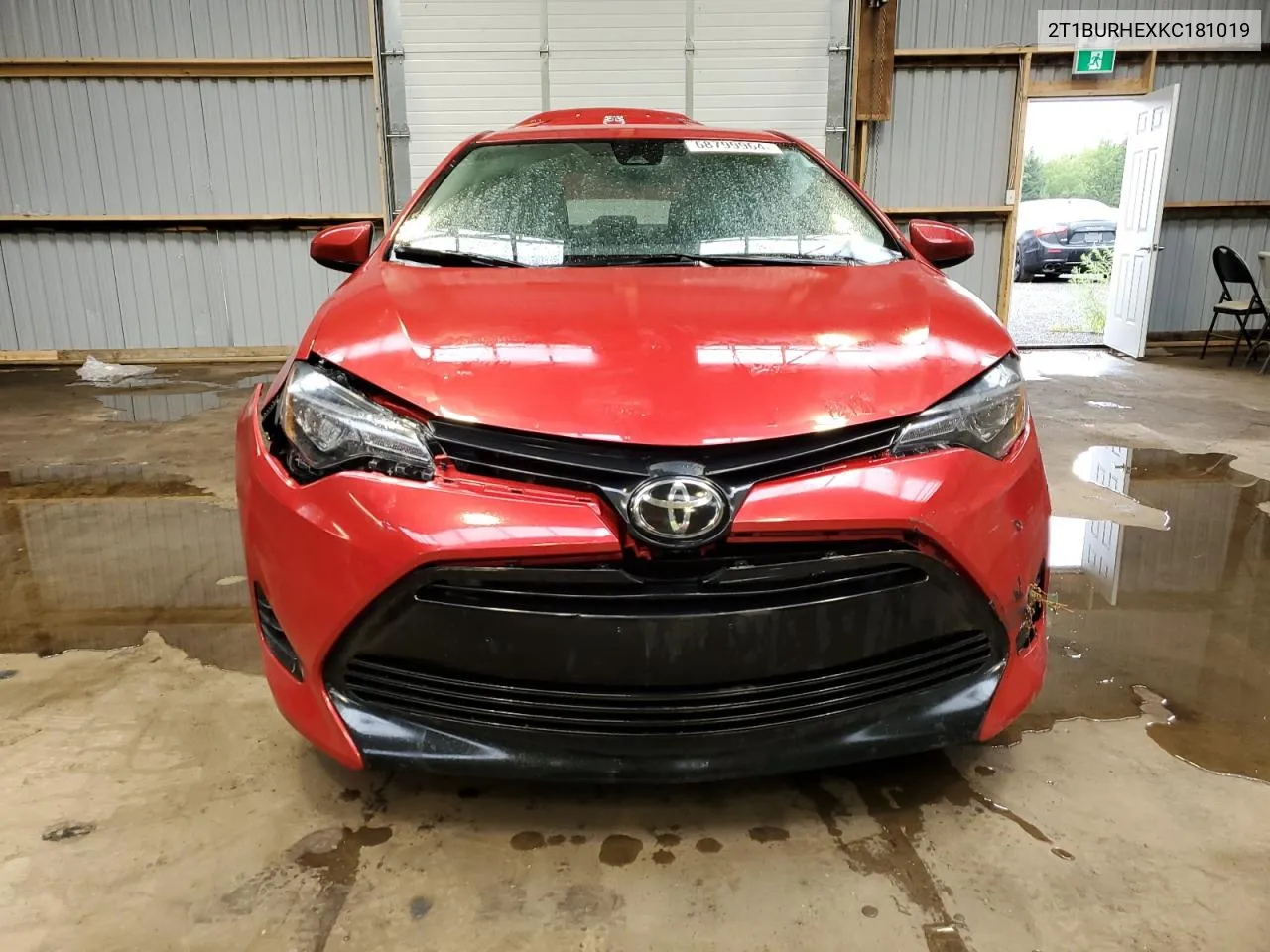 2019 Toyota Corolla L VIN: 2T1BURHEXKC181019 Lot: 68799964