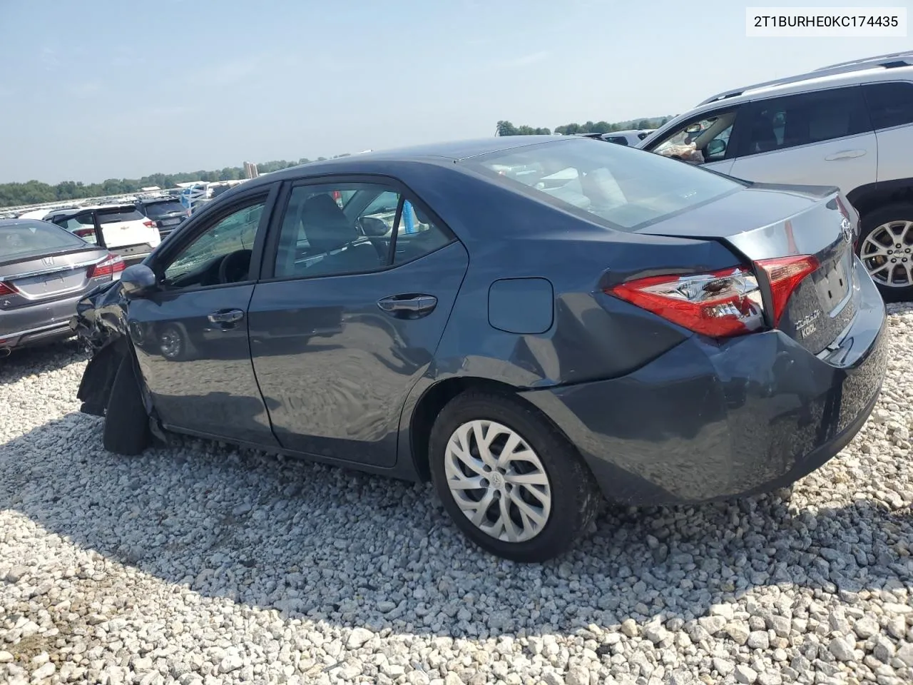 2019 Toyota Corolla L VIN: 2T1BURHE0KC174435 Lot: 68939254