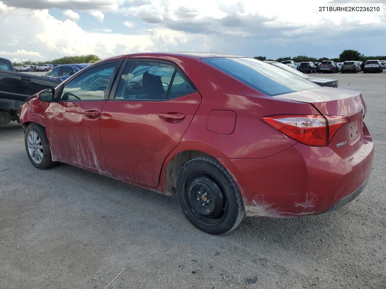 2019 Toyota Corolla L VIN: 2T1BURHE2KC236210 Lot: 69281994