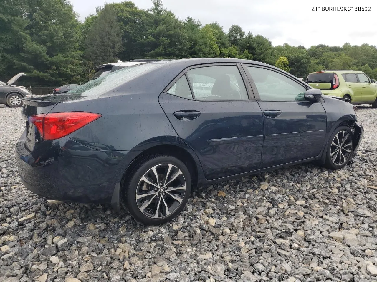 2019 Toyota Corolla L VIN: 2T1BURHE9KC188592 Lot: 69299464