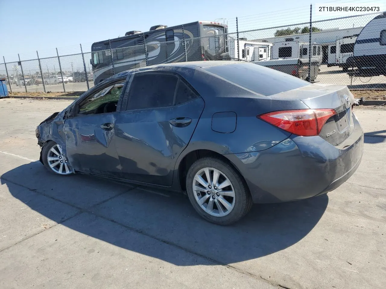 2019 Toyota Corolla L VIN: 2T1BURHE4KC230473 Lot: 69446964