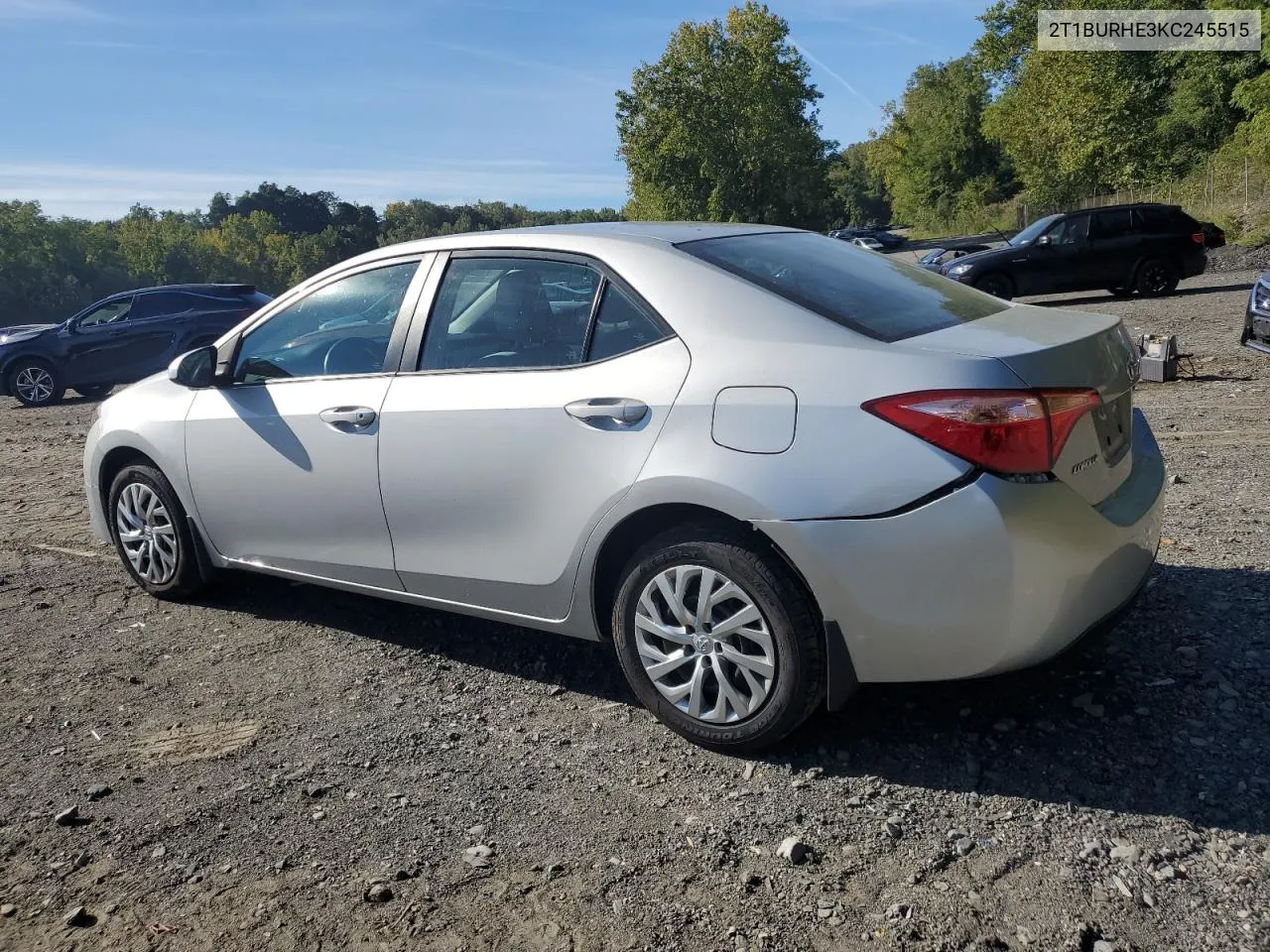 2019 Toyota Corolla L VIN: 2T1BURHE3KC245515 Lot: 69633374