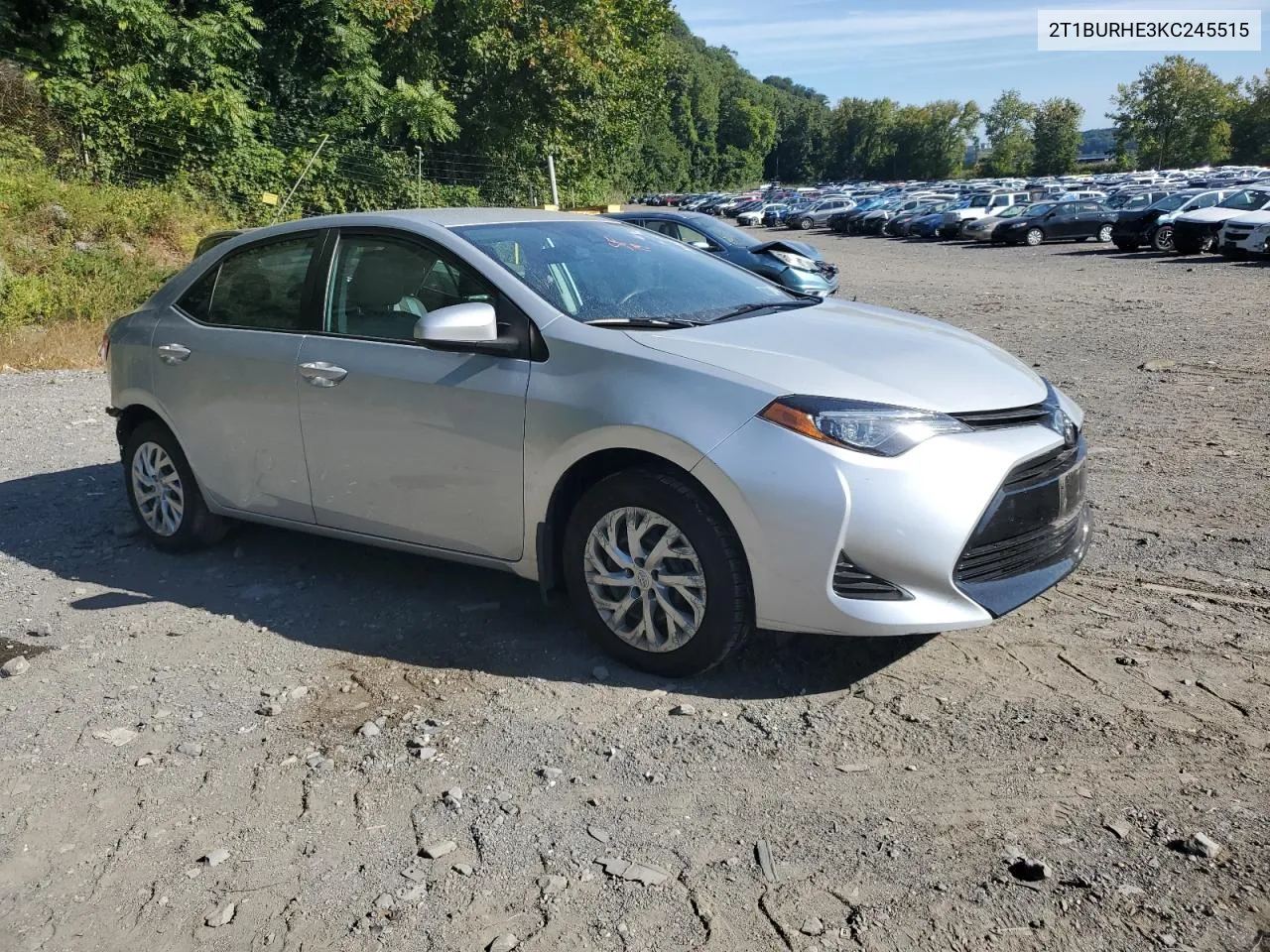 2019 Toyota Corolla L VIN: 2T1BURHE3KC245515 Lot: 69633374