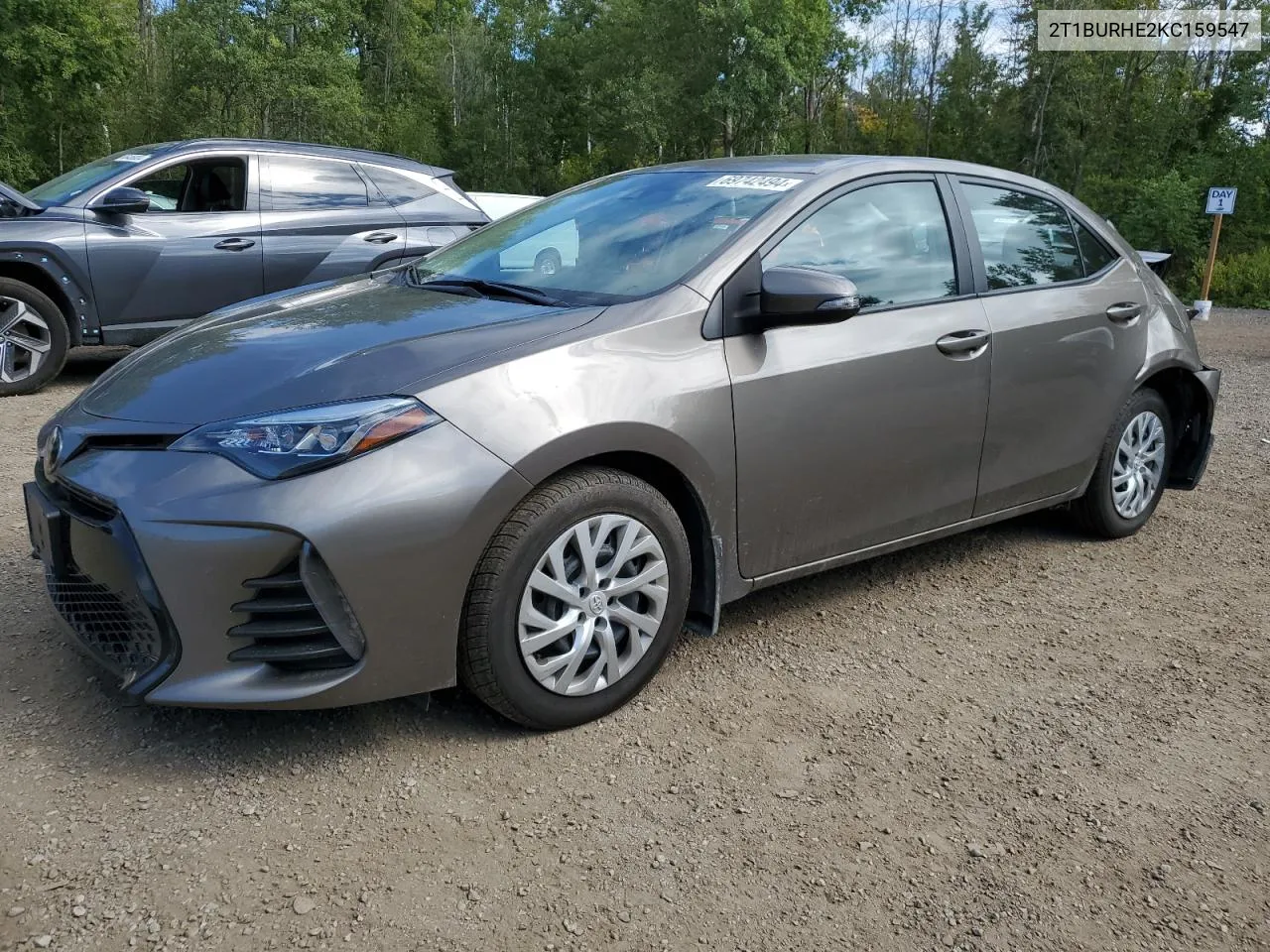 2019 Toyota Corolla L VIN: 2T1BURHE2KC159547 Lot: 69742494