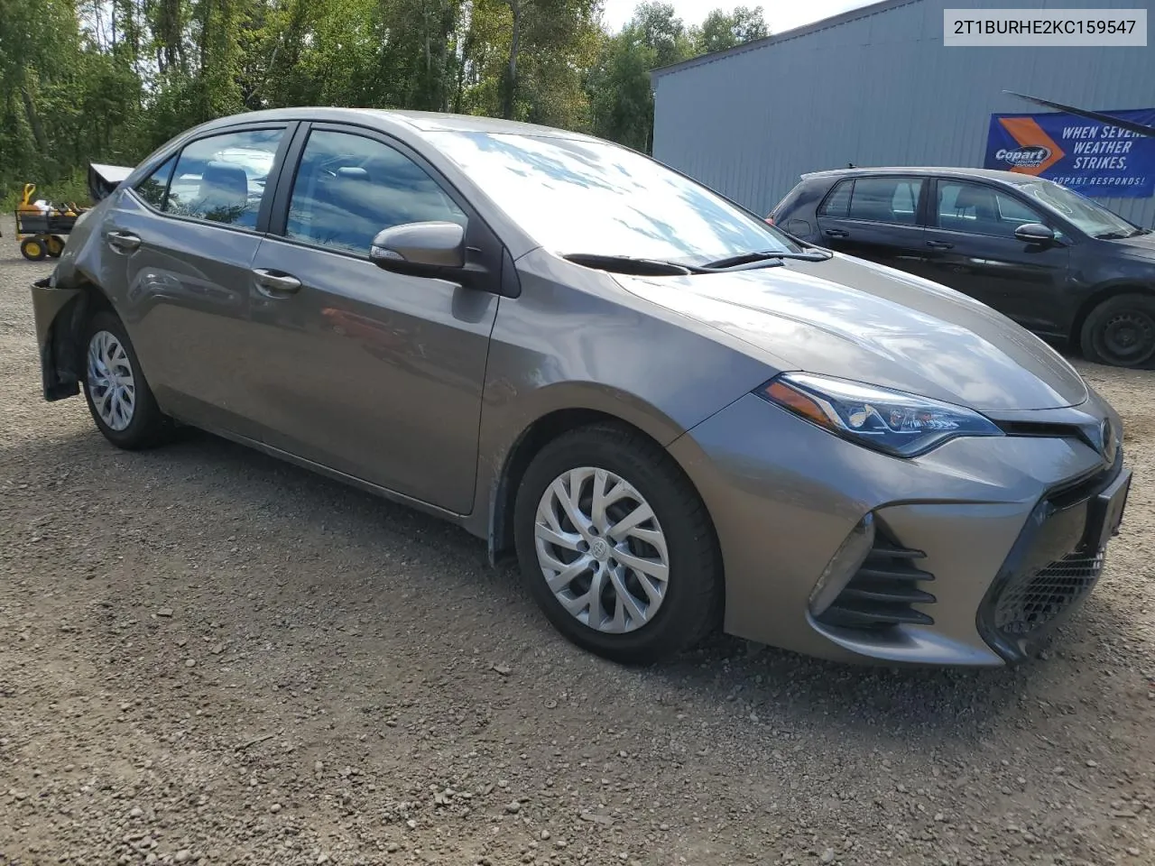 2019 Toyota Corolla L VIN: 2T1BURHE2KC159547 Lot: 69742494