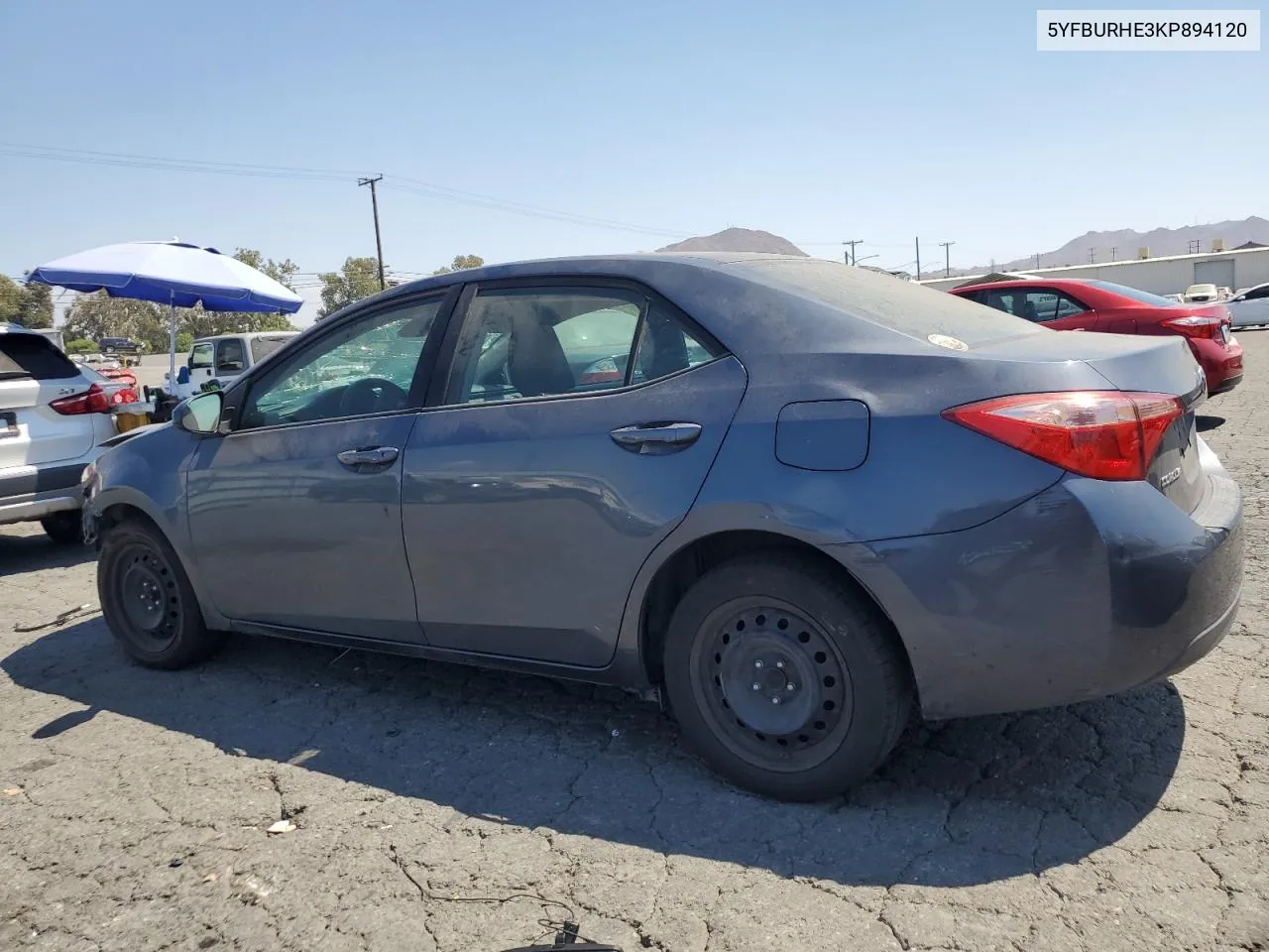 2019 Toyota Corolla L VIN: 5YFBURHE3KP894120 Lot: 69876654