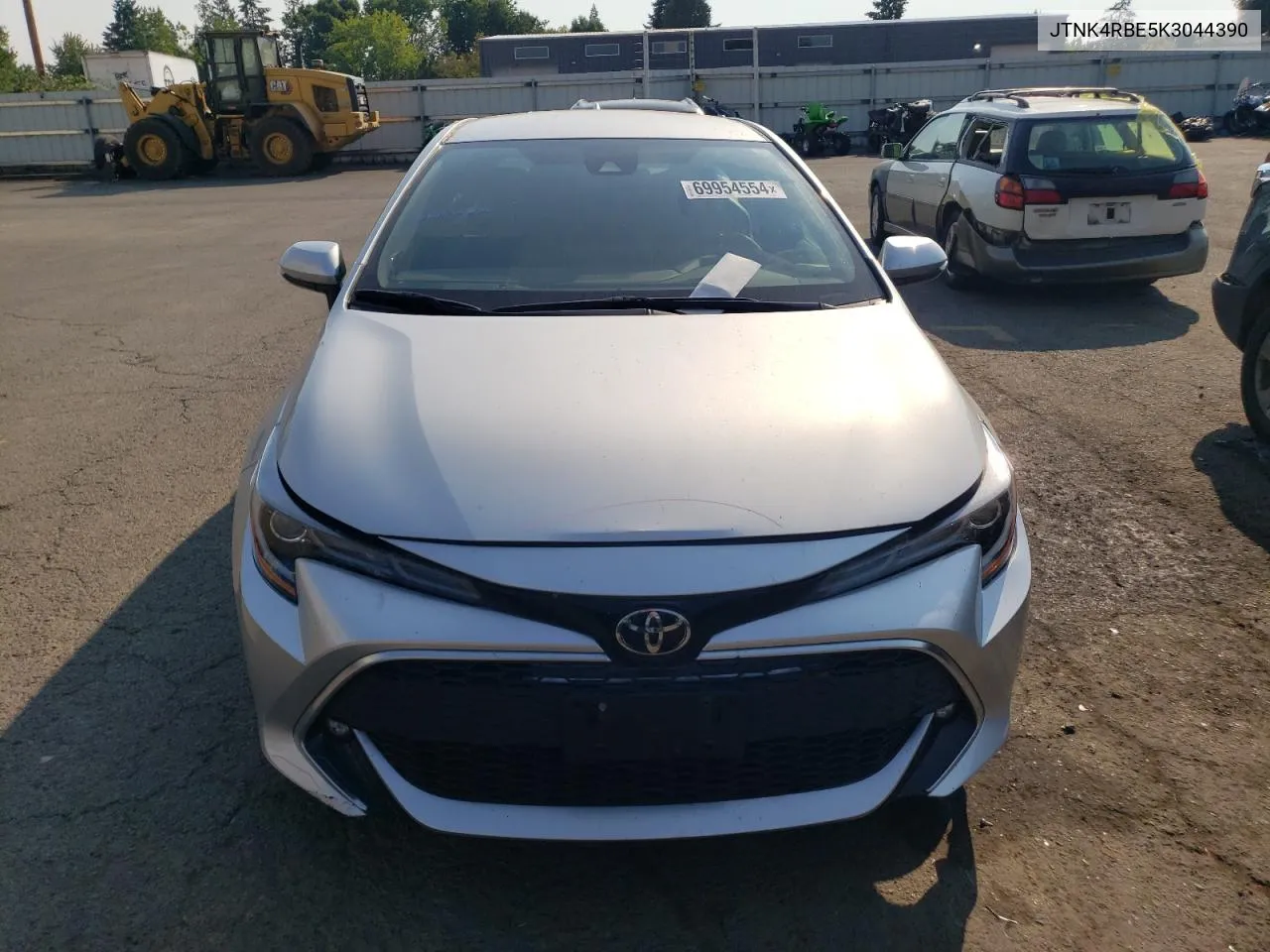 JTNK4RBE5K3044390 2019 Toyota Corolla Se