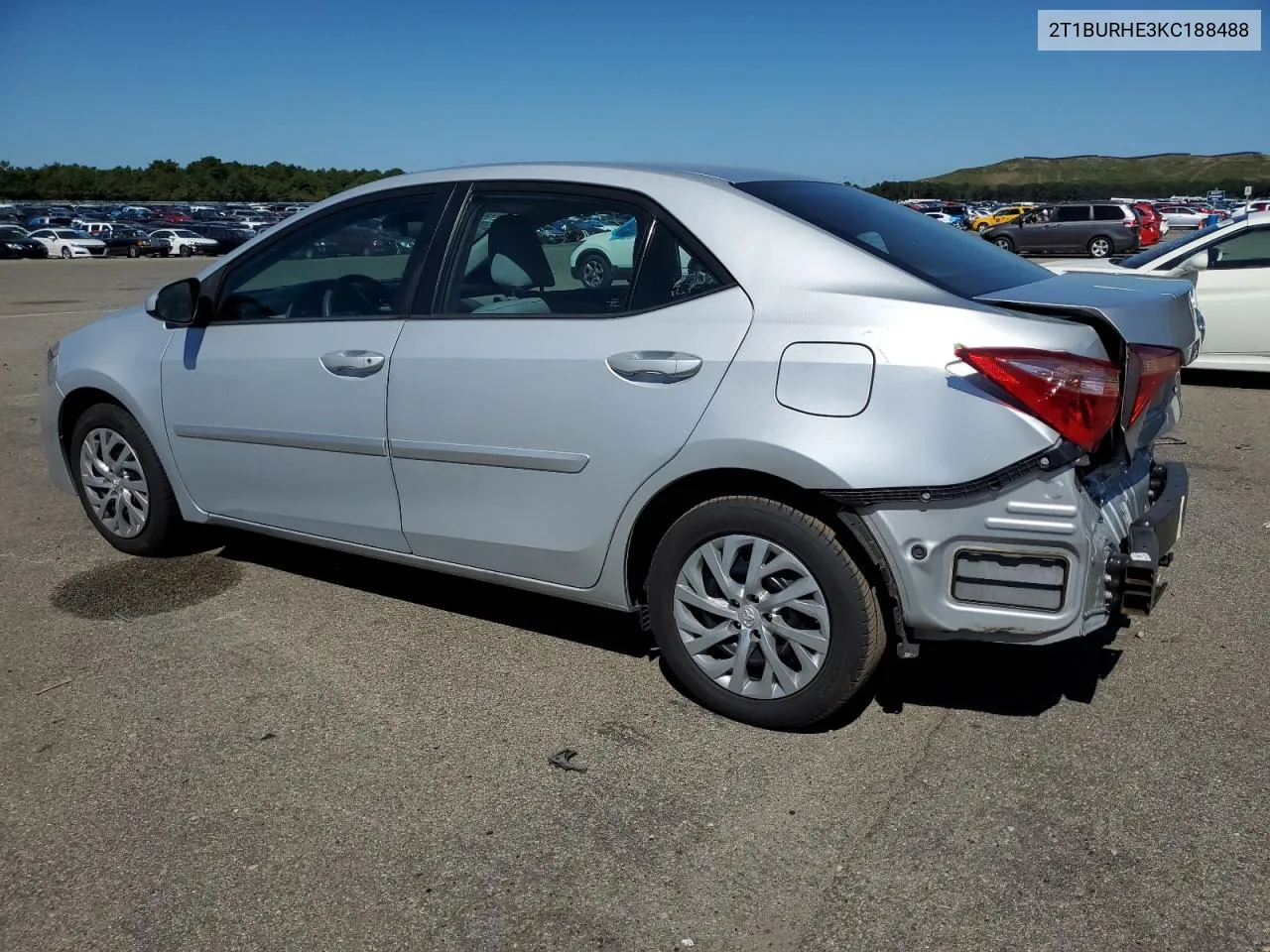 2019 Toyota Corolla L VIN: 2T1BURHE3KC188488 Lot: 70307024