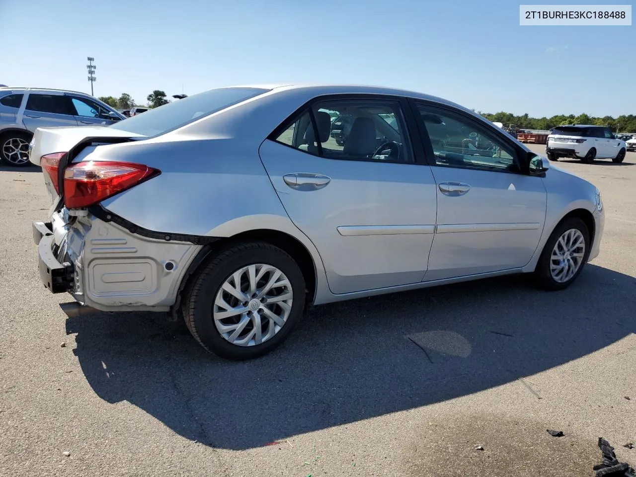 2019 Toyota Corolla L VIN: 2T1BURHE3KC188488 Lot: 70307024