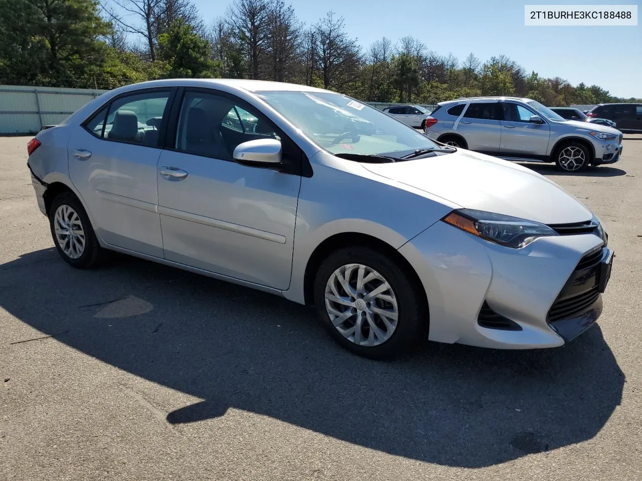 2019 Toyota Corolla L VIN: 2T1BURHE3KC188488 Lot: 70307024